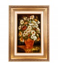 Tableau tapis persan Tabriz fait main Réf ID 902845