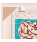 イランの手作り絵画絨毯 タブリーズ 番号 902861
