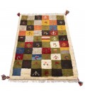 Gabbeh persiano Fars annodato a mano codice 122422 - 69 × 90