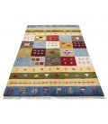 Gabbeh persan Fars fait main Réf ID 122471 - 115 × 180