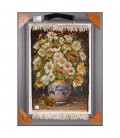 Tableau tapis persan Tabriz fait main Réf ID 902923