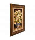 Tableau tapis persan Tabriz fait main Réf ID 902923