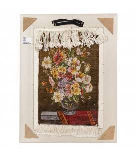 Tableau tapis persan Tabriz fait main Réf ID 903013