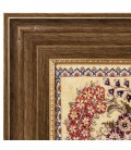 Tappeto persiano Qom a disegno pittorico codice 903033