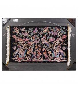イランの手作り絵画絨毯 コム 番号 903038