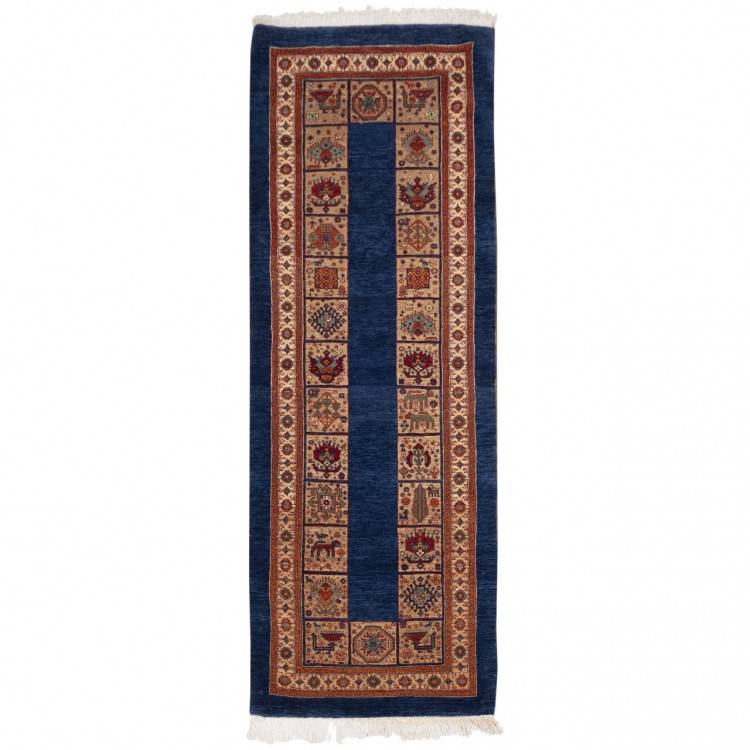 Персидский ковер ручной работы Qашqаи Код 152321 - 87 × 250
