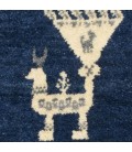 Tappeto persiano Bakhtiari annodato a mano codice 152329 - 57 × 165