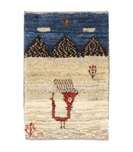 El Dokuma Gabbeh Bahtiyari 152418 - 40 × 63