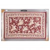 Tableau tapis persan Qom fait main Réf ID 903071