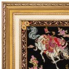 イランの手作り絵画絨毯 コム 番号 903074
