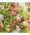 Tableau tapis persan Tabriz fait main Réf ID 903089