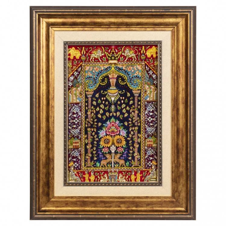 Qom Pictorial Carpet Ref 903094