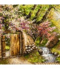 Tableau tapis persan Tabriz fait main Réf ID 903106