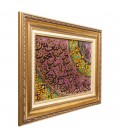 Tappeto persiano Qom a disegno pittorico codice 903109