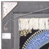 Tableau tapis persan Qom fait main Réf ID 903120