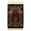 Tableau tapis persan Qom fait main Réf ID 903129