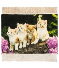 Tableau tapis persan Tabriz fait main Réf ID 903124