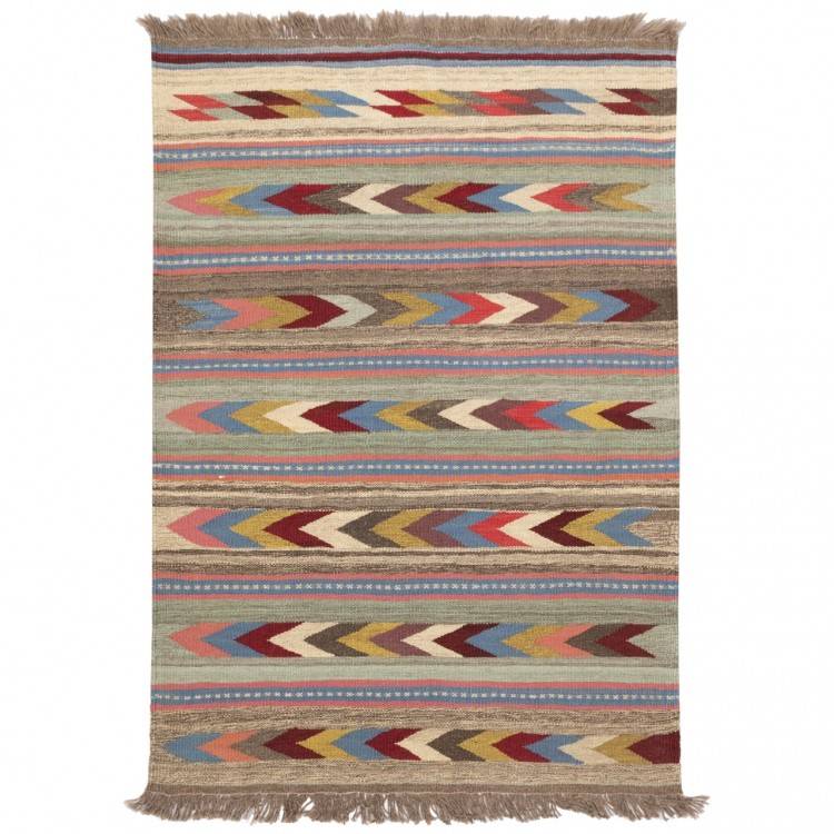 Bakhtiari Alfombera Persa Kilim Ref 152281