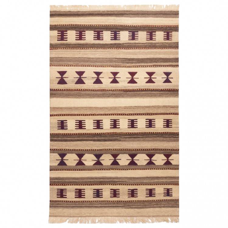 Kilim persiano Bakhtiari annodato a mano codice 152257 - 120 × 192