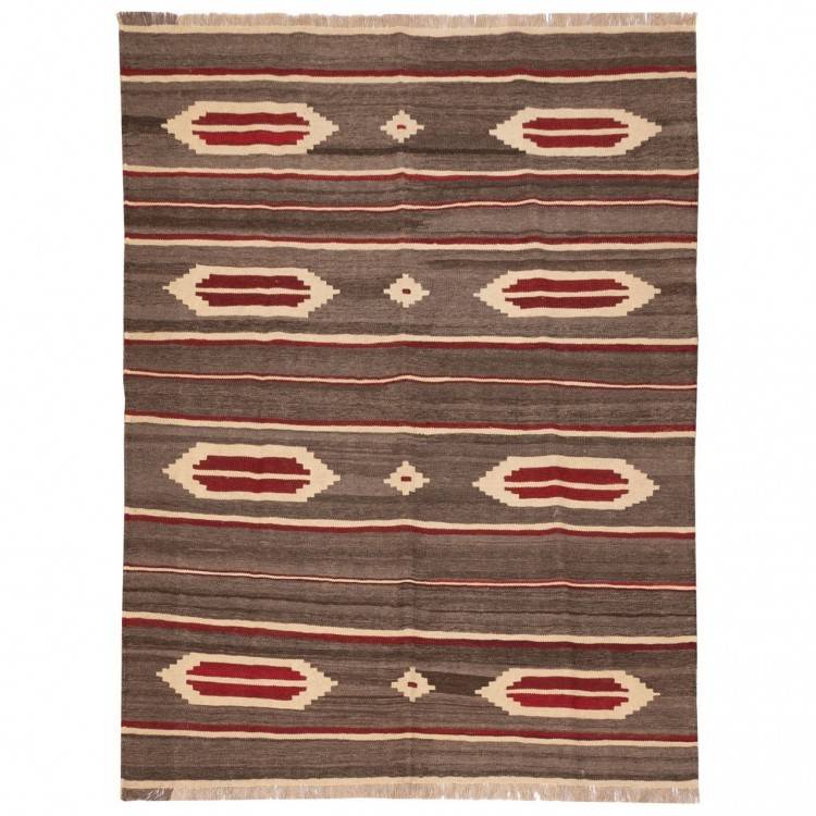 Kilim persiano Bakhtiari annodato a mano codice 152254 - 150 × 199