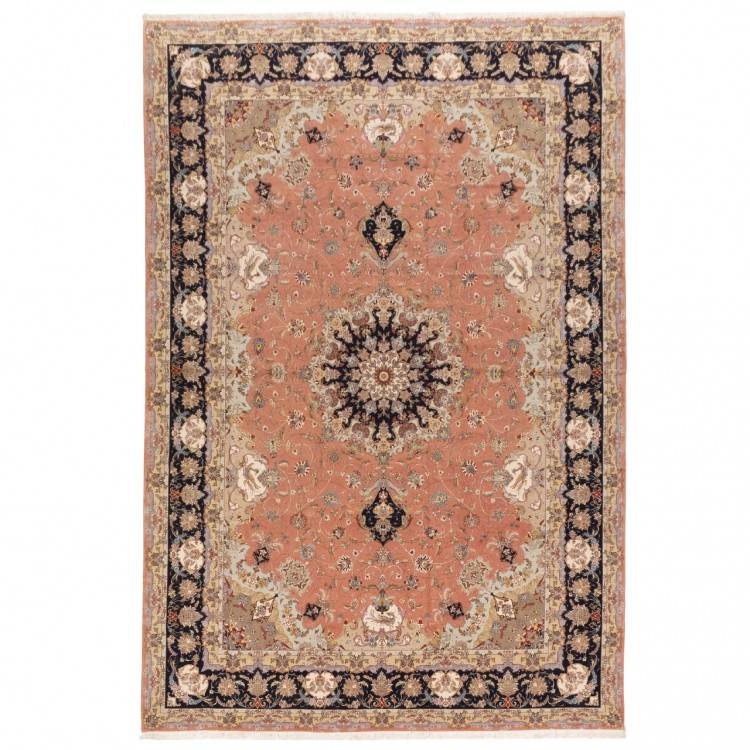 Tappeto persiano Tabriz annodato a mano codice 183101 - 340 × 500