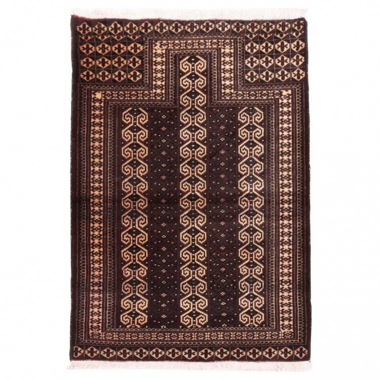 Tapis persan Turkmène fait main Réf ID 183117 - 98 × 140