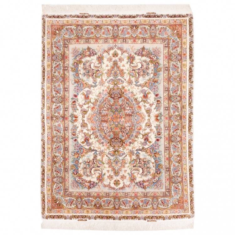 Tapis persan Tabriz fait main Réf ID 102485 - 150 × 200