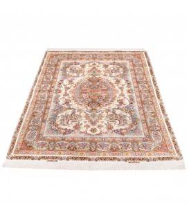 Tappeto persiano Tabriz annodato a mano codice 102485 - 150 × 200