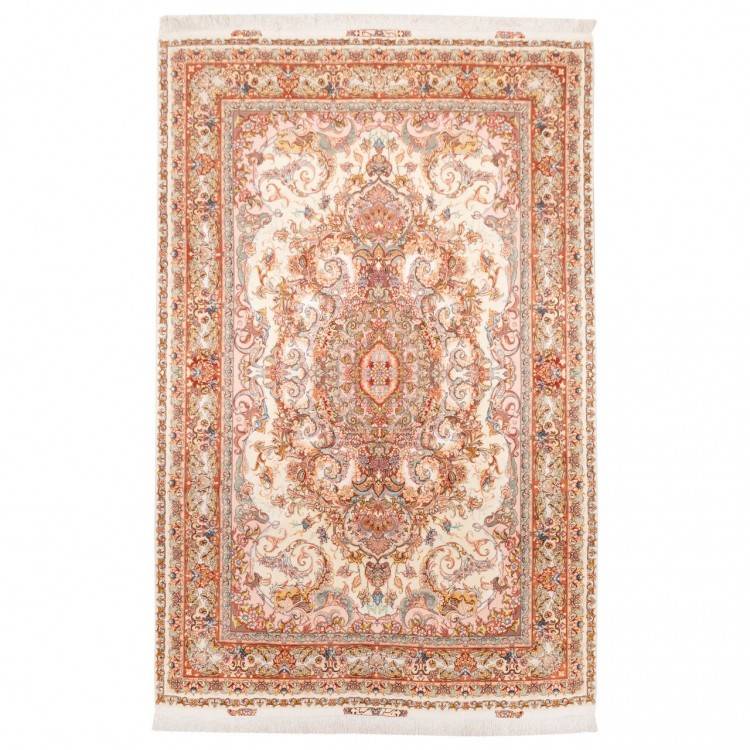 Tapis persan Tabriz fait main Réf ID 102486 - 198 × 301