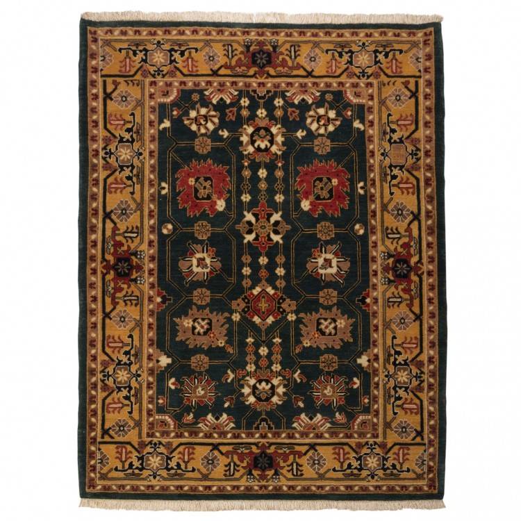 Tapis persan Heriz fait main Réf ID 125043 - 207 × 153