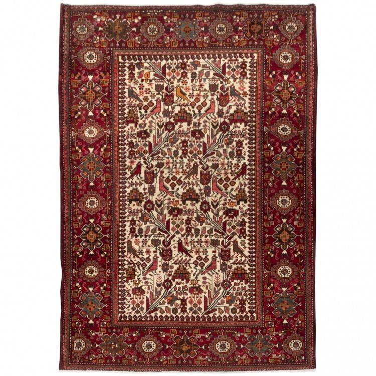 Tapis persan Roudbar fait main Réf ID 130010 - 136 × 198