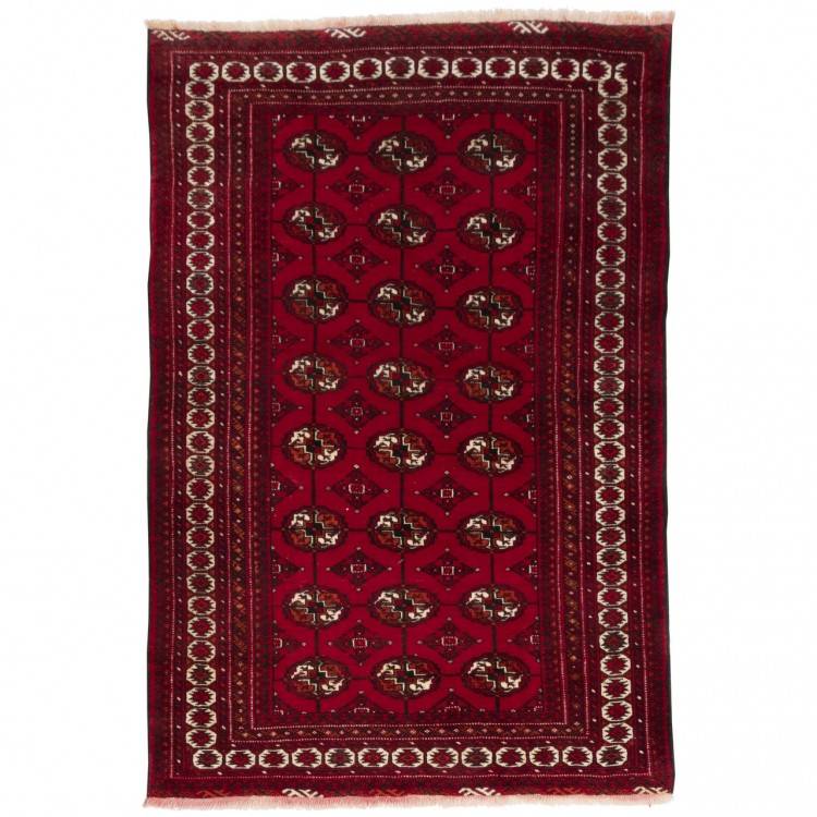 Tapis persan Turkmène fait main Réf ID 130015 - 125 × 190