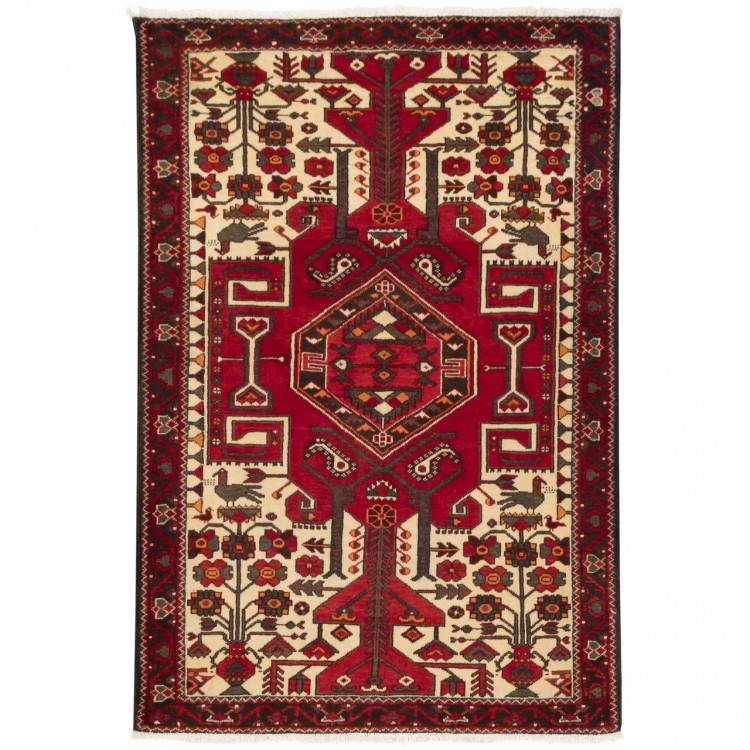 Tapis persan Saveh fait main Réf ID 130020 - 140 × 208