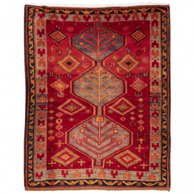 Tapis persan Lori fait main Réf ID 130022 - 160 × 202