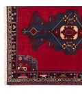 Tappeto persiano Shahsevan annodato a mano codice 130036 - 130 × 198