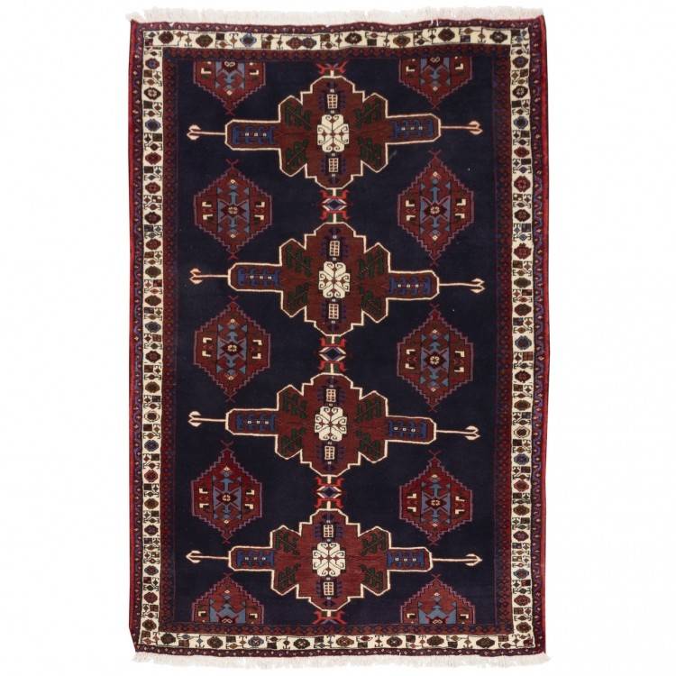 Tapis persan Shahsevan fait main Réf ID 130040 - 130 × 192