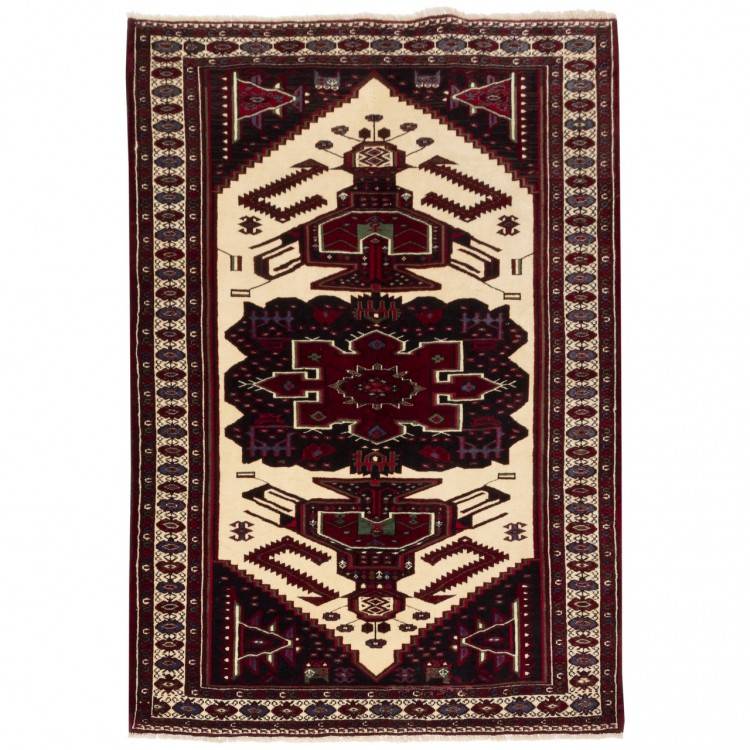 Tapis persan Turkmène fait main Réf ID 130047 - 129 × 188