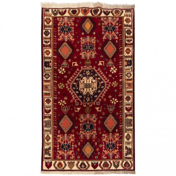 Tapis persan Qashqai fait main Réf ID 130049 - 132 × 228