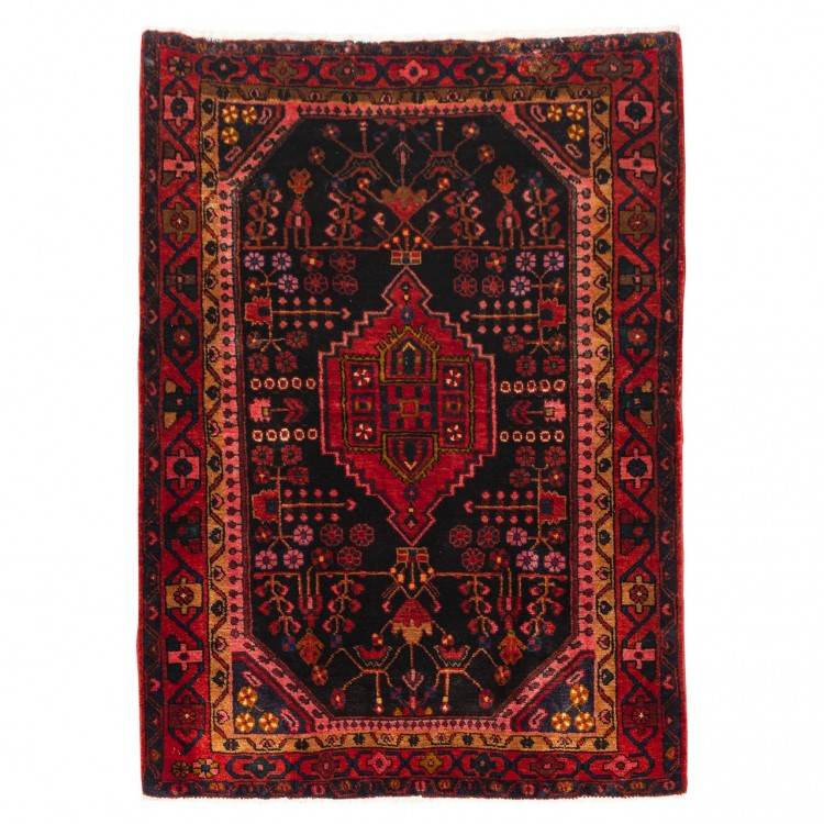 Tapis persan Nahavand fait main Réf ID 130095 - 113 × 155