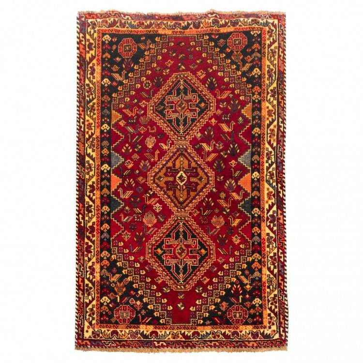 Tapis persan Qashqai fait main Réf ID 130098 - 110 × 179