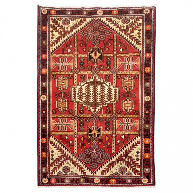 Tapis persan Saveh fait main Réf ID 130108 - 103 × 155