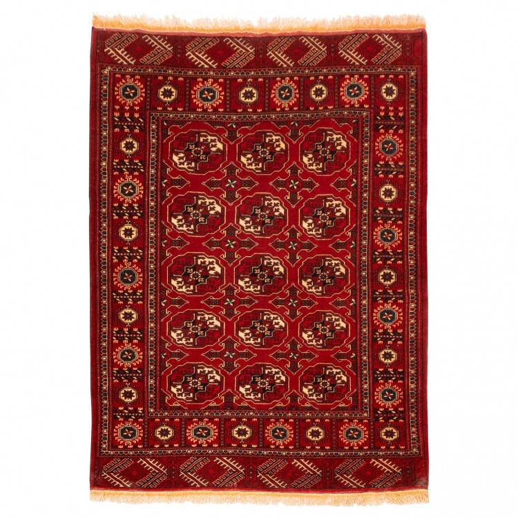 Tapis persan Turkmène fait main Réf ID 130122 - 116 × 155