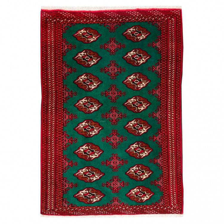 Tapis persan Turkmène fait main Réf ID 130125 - 100 × 150