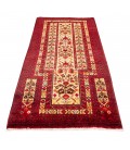 Tappeto persiano Baluch annodato a mano codice 130132 - 80 × 158