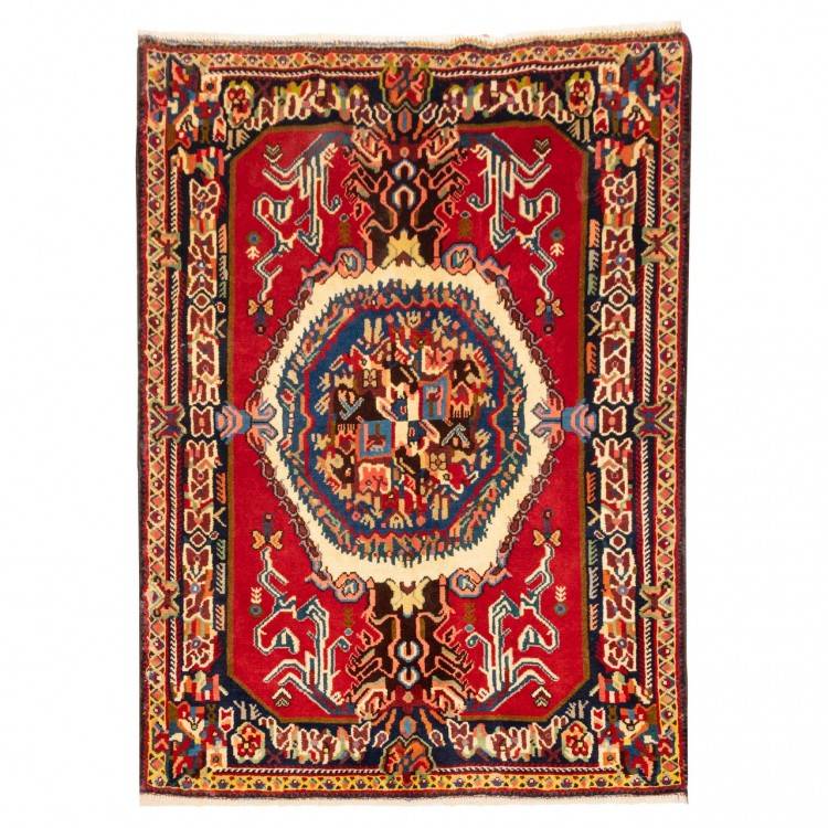 Tapis persan Bakhtiari fait main Réf ID 130173 - 105 × 145