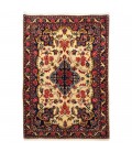 Tappeto persiano Bijar annodato a mano codice 130176 - 103 × 150