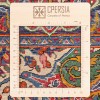 Tappeto persiano Sarouak annodato a mano codice 130179 - 65 × 130