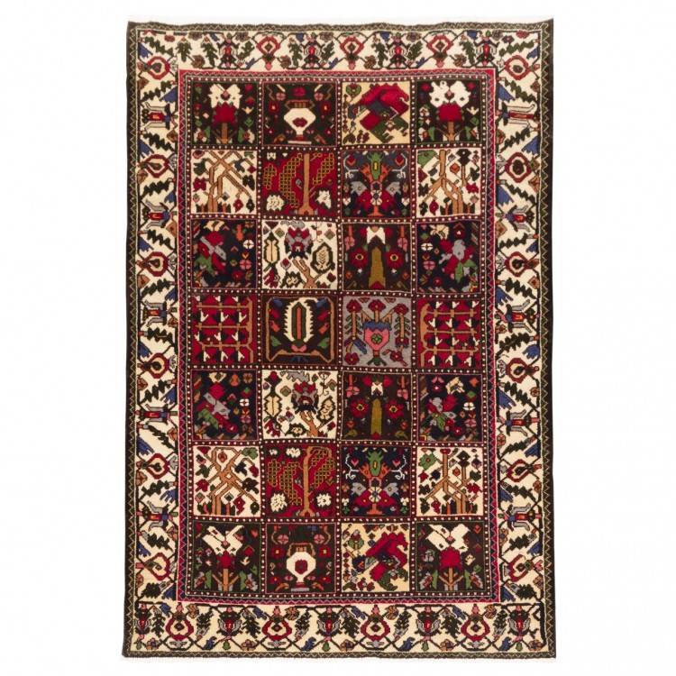 Tapis persan Bakhtiari fait main Réf ID 130069 - 135 × 202