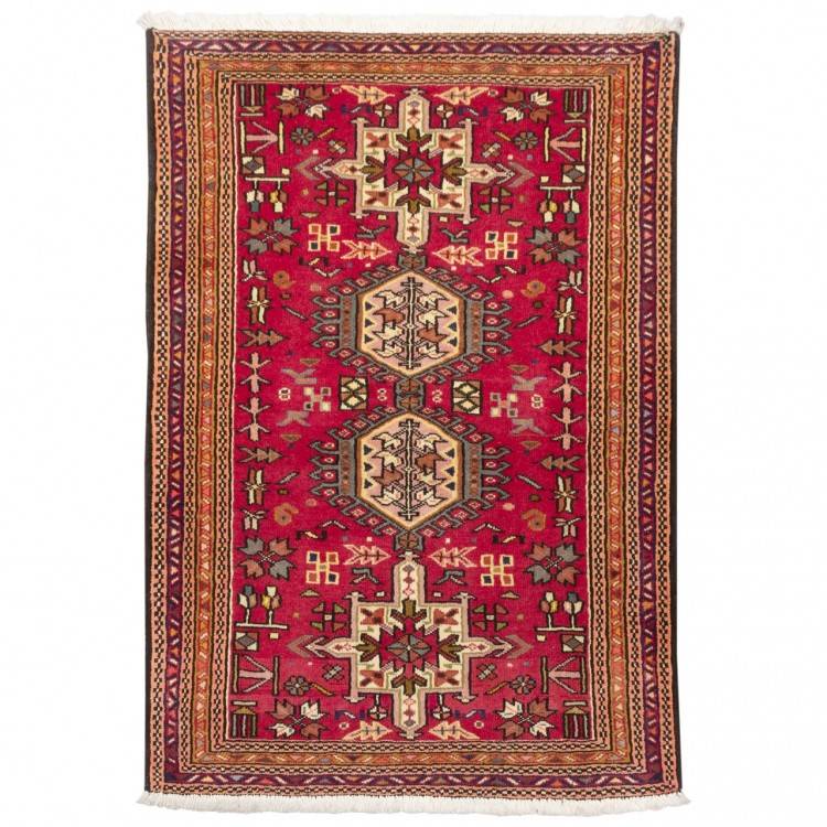 Tapis persan Qarajeh fait main Réf ID 705192 - 107 × 153