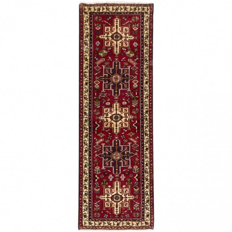 Tapis persan Qarajeh fait main Réf ID 705184 - 68 × 195